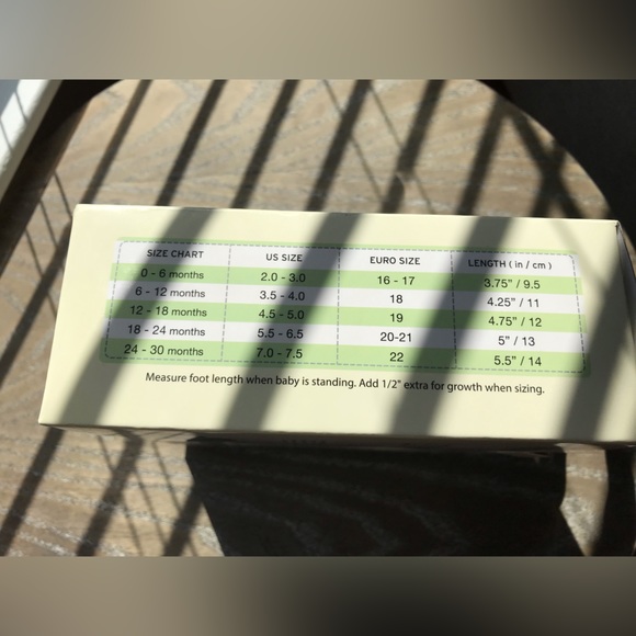 My Mocs Jack & Lily 12-18 months US Size 4.5-5.0 length (in/cm) 4.75” /12 cm NIB - Picture 2 of 4